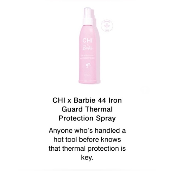 CHI X Barbie 44 Iron Guard Thermal Protection Spray - Picture 2 of 16